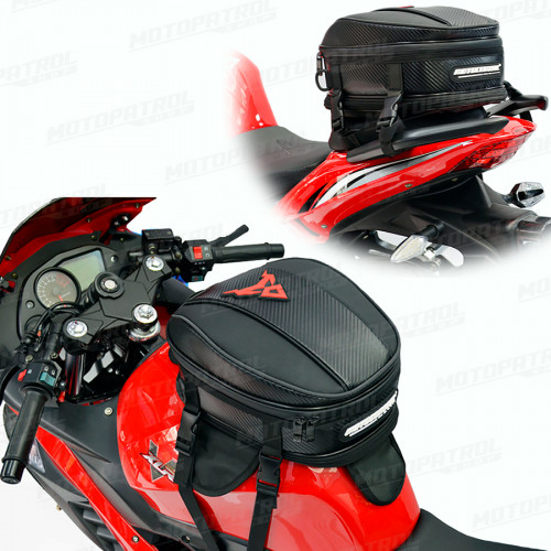 Сумка на хвост и бак Motocentric MC-79 Red