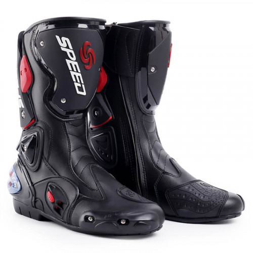 Мотоботы Pro Biker B1001 черные
