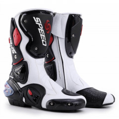 Мотоботы Pro Biker B1001 белые