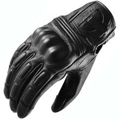 Мотоперчатки кожаные Ghost Racing ST-8 Leather Black