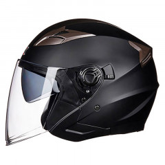 Мотошлем открытый GXT 708 черный матовый