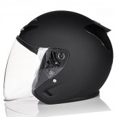 Мотошлем открытый GXT 803 черный матовый