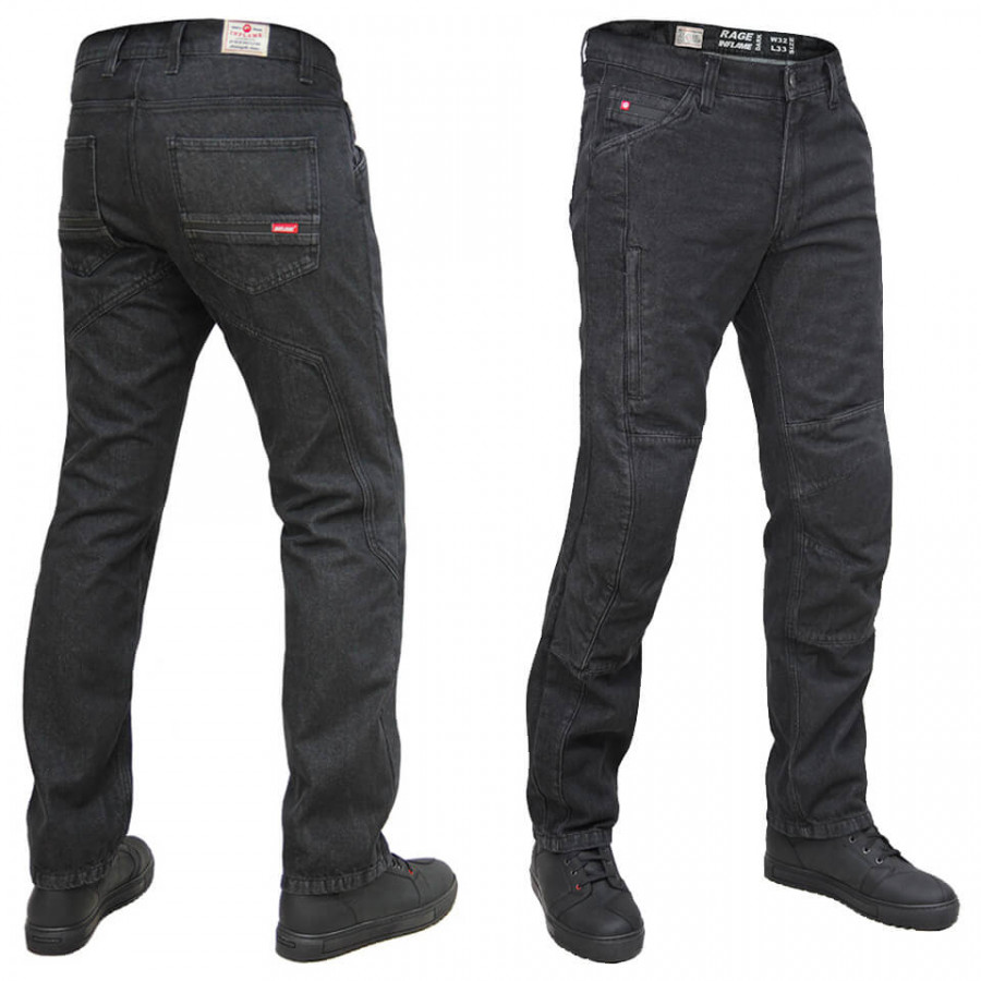 Мотоджинсы Inflame Rage Dark Grey