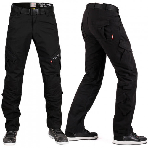 Мотоштаны Inflame Cargo Waterproof Black