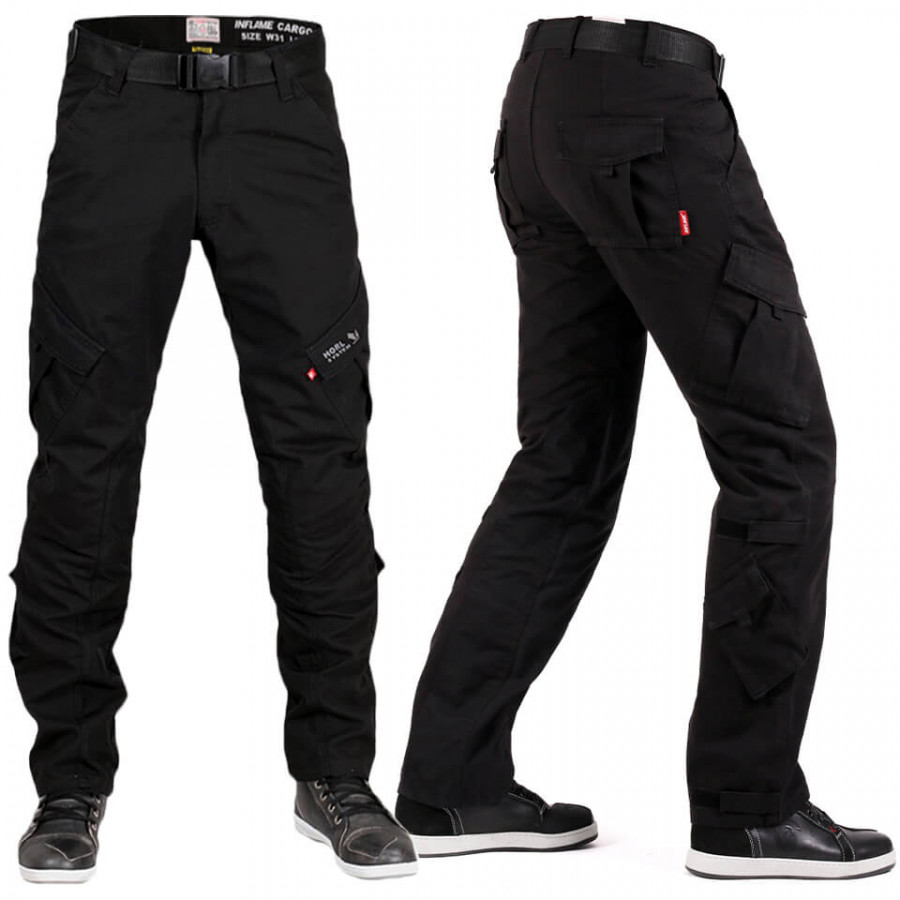Мотоштаны Inflame Cargo Waterproof Black